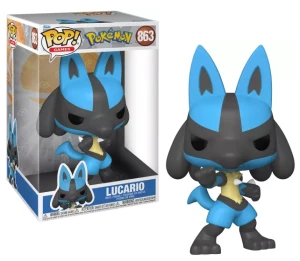 Funko POP Jumbo 10" Pokemon 856 Lucario Figurka Kolekcjonerska
