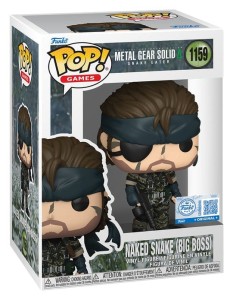 Funko POP Metal Gear Solid 1159 Naked Snake (Big Boss) Figurka Kolekcjonerska