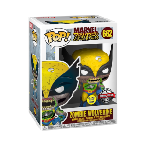 Funko POP Marvel Zombies 662 Zombie Volverine glow Special Edition Limitowana Świecąca Figurka Kolekcjonerska