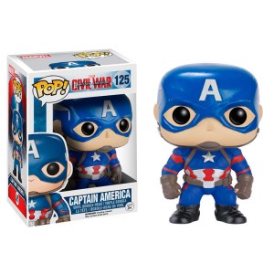 Funko POP Captain America: Civil War 125 Captain America Figurka Kolekcjonerska