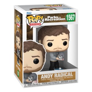 Funko POP Parks and Recreation 1567 Andy Radical Figurka Kolekcjonerska