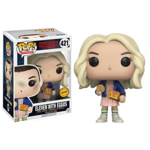 Funko POP Stranger Things 421 Eleven with Eggos  chase Limitowana Figurka Kolekcjonerska