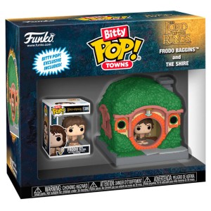 Funko POP Bitty the Lord of the Rings Towns Frodo Baggins the Shire + mystery Figurka Kolekcjonerska