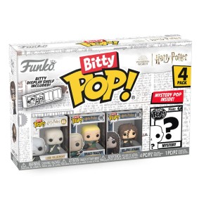 Funko POP Bitty Harry Potter 4 Pack Voldemort Draco Malfoy Bellatrix + Mystery Figurka Kolekcjonerska