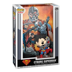 Funko POP Cover Superman 21 Cyborg Superman Figurka Kolekcjonerska