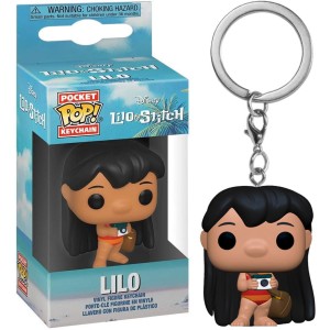 Funko POP Keychain Lilo & Stitch  Lilo with Camera Brelok Figurka Kolekcjonerska