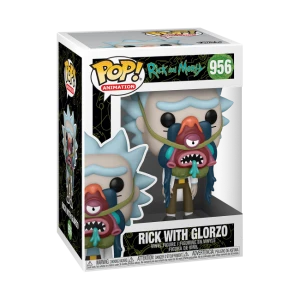 Funko POP Rick and Morty 956 Rick with Glorzo Figurka Kolekcjonerska