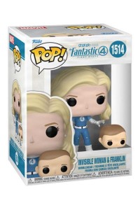 Funko POP Fantastic Four 1514 Invisible Woman & Franklin Figurka Kolekcjonerska
