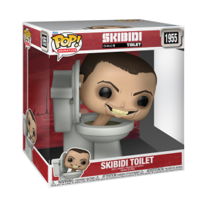Funko POP Jumbo 10" Skibidi Toilet 1955 Skibidi Toilet Figurka Kolekcjonerska