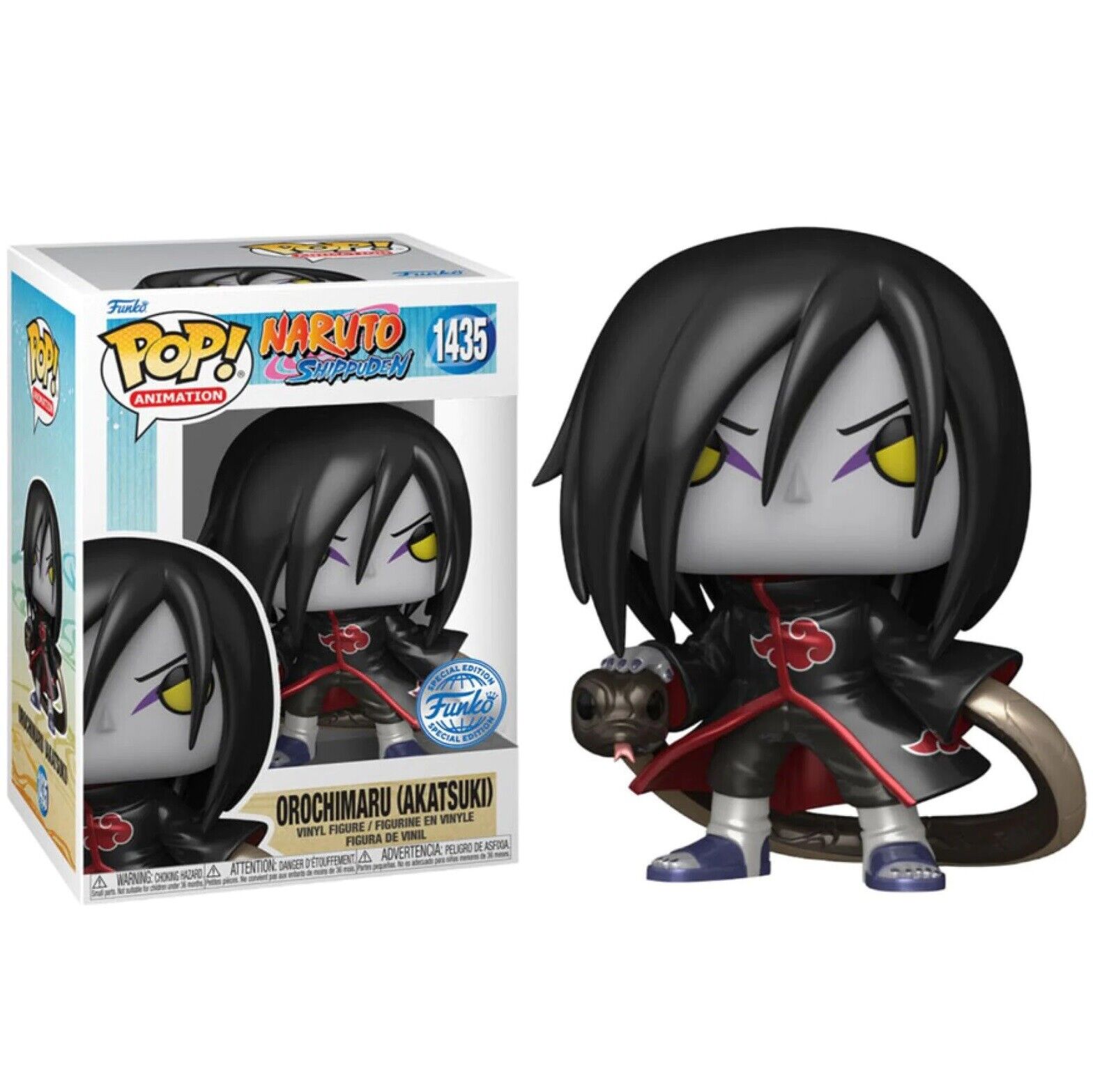 Funko POP! Animation: Naruto Shippuden - Orochimaru Akatsuki (Metallic, Special Edition) #1435