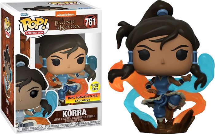 Funko POP! The Legend Of Korra Korra (Glow in the Dark, Special Edition) #761