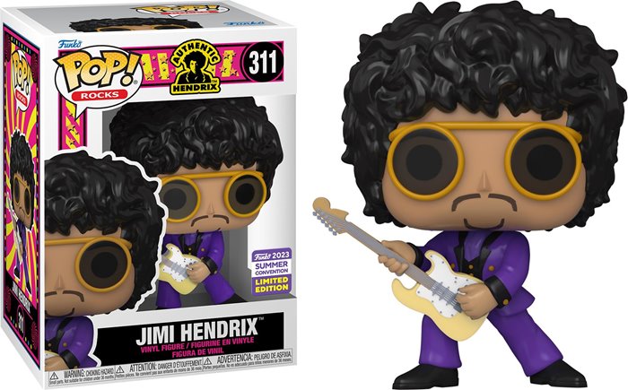 Funko POP! Authentic Jimi Hendrix #311