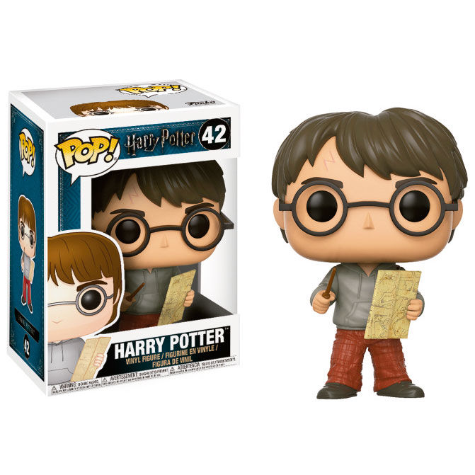 Funko POP! Movies: Harry Potter - Harry with Marauders Map #42