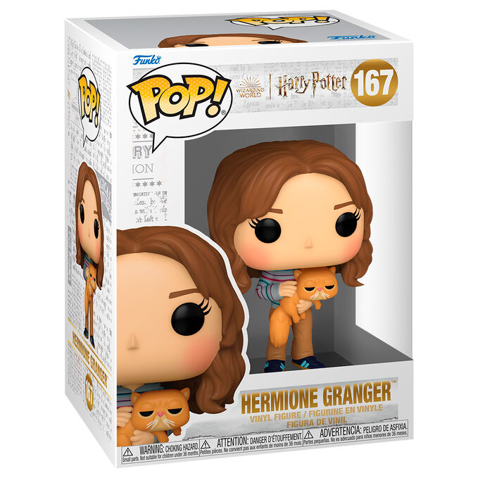 Funko POP! Movies: Harry Potter - Hermione Granger with Crookshanks #167