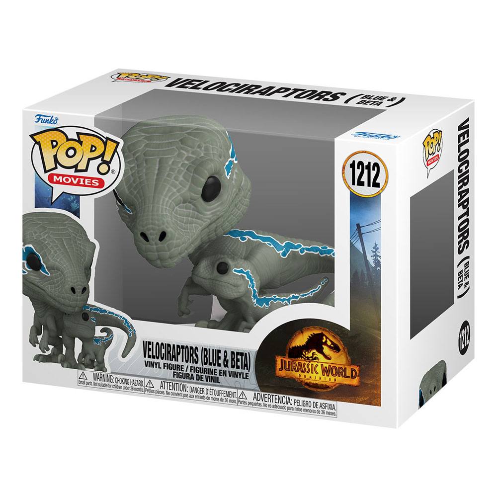 Funko POP! Movies: Jurassic Park - Velociraptorus Blue Beta #1212