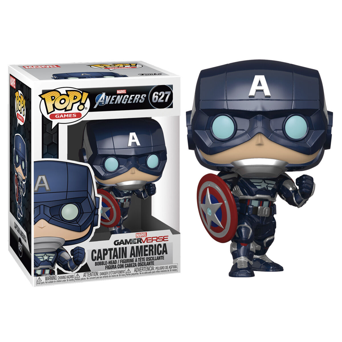 Funko POP! Marvel: Marvel - Avengers Captain America #627