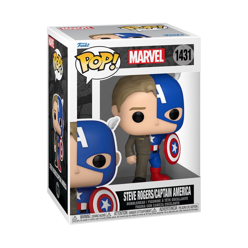 Funko POP! Marvel: Marvel - Steve Rogers Captain America #1431