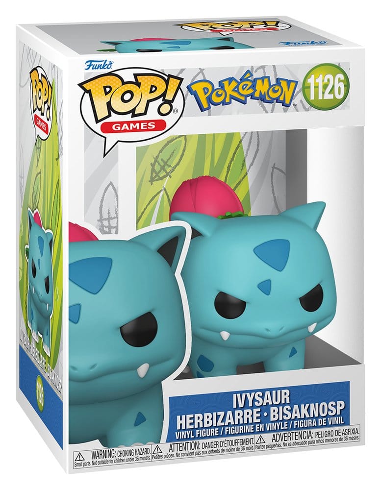 Funko POP! Games: Pokemon - Ivysaur #1126