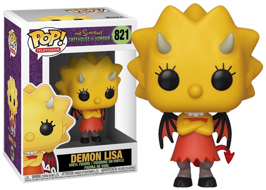 Funko POP! Television: The Simpsons - Demon Lisa #821