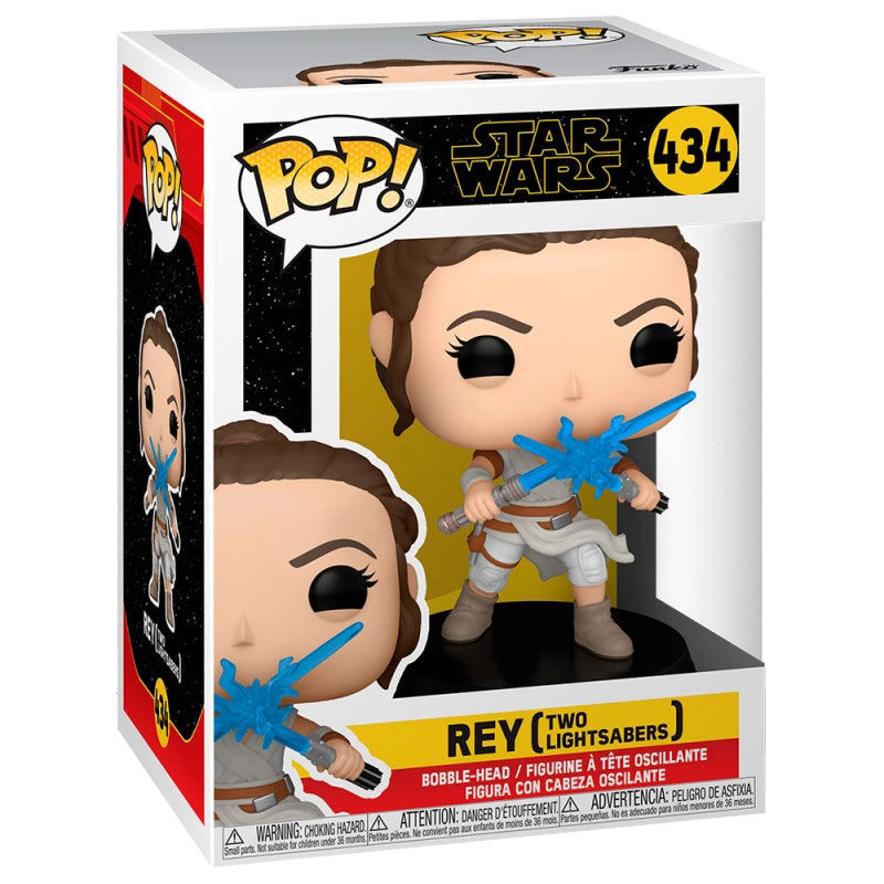Funko POP! Television: Star Trek - Rey with Light Sabers #434
