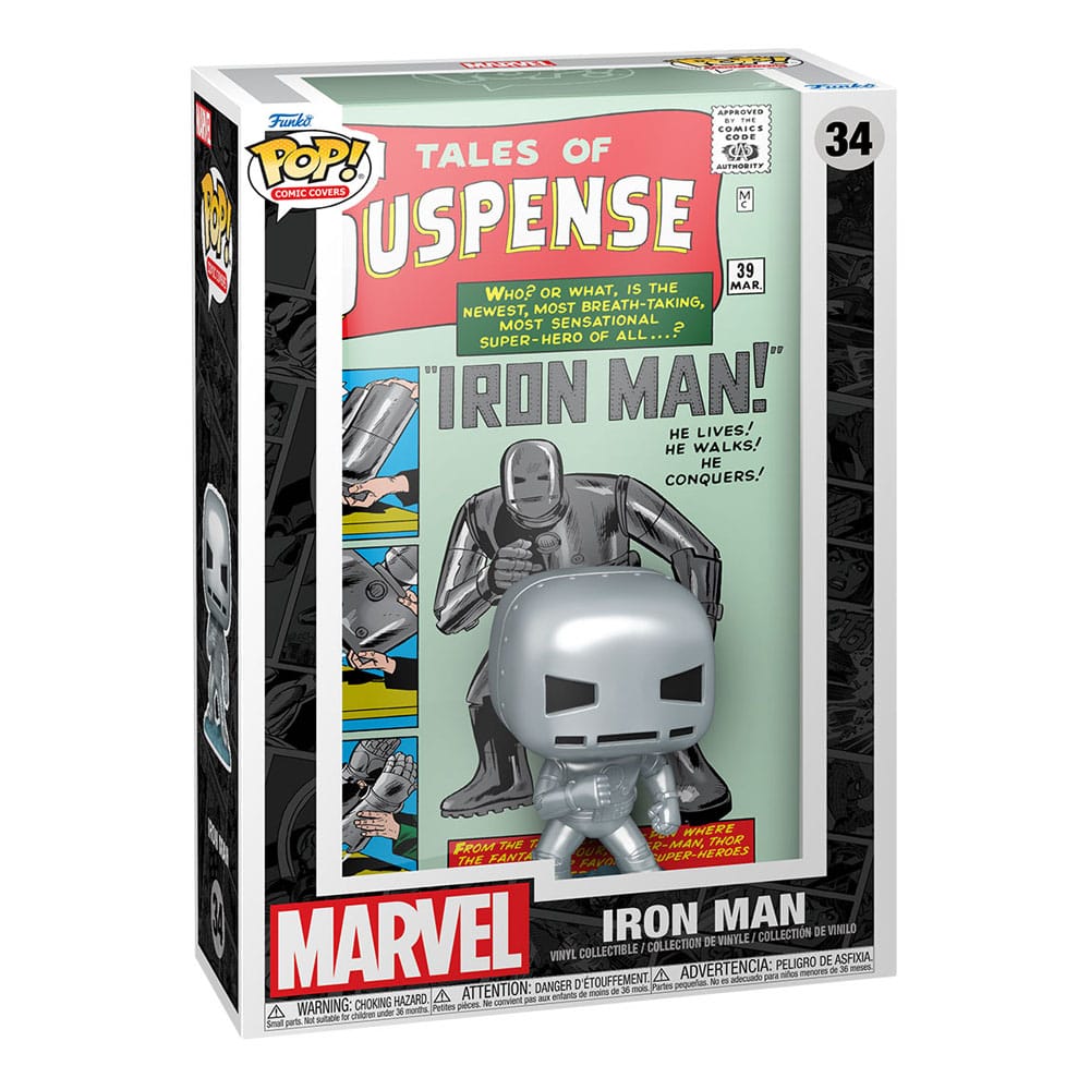 Funko POP! Marvel: Marvel - Cover Iron Man #34
