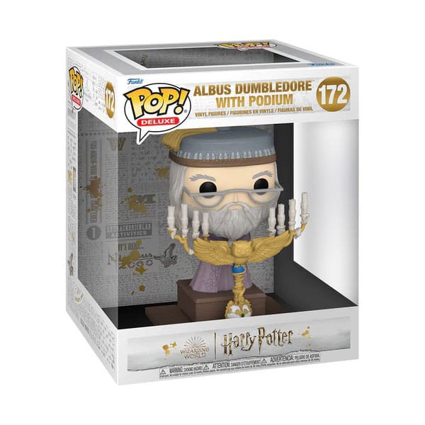 Funko POP! Deluxe: Harry Potter - Albus Dumbledore with podium #172