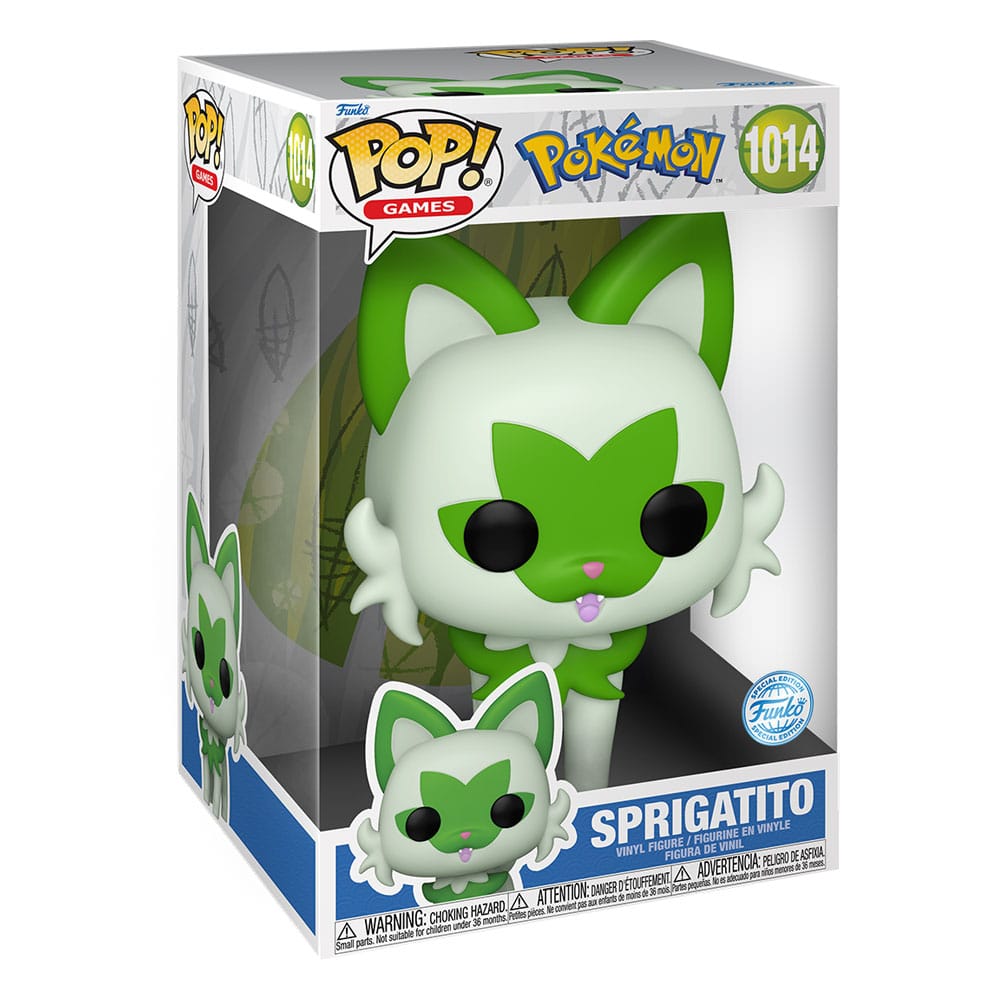 Funko POP! Jumbo: Pokemon - Sprigatito (Special Edition) #1014