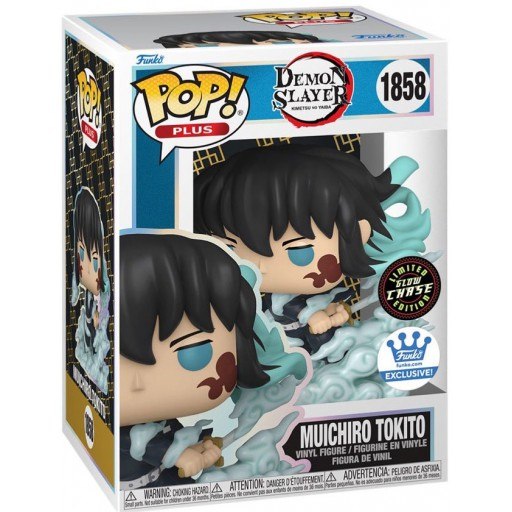Funko POP! Animation: Demon Slayer - Muichiro Takito Plus (Chase, Glow in the Dark, Special Edition) #1858