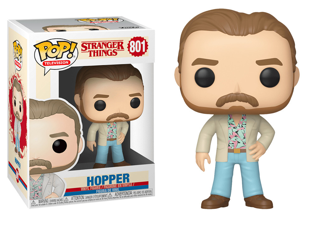 Funko POP! Television: Stranger Things - Hopper #801