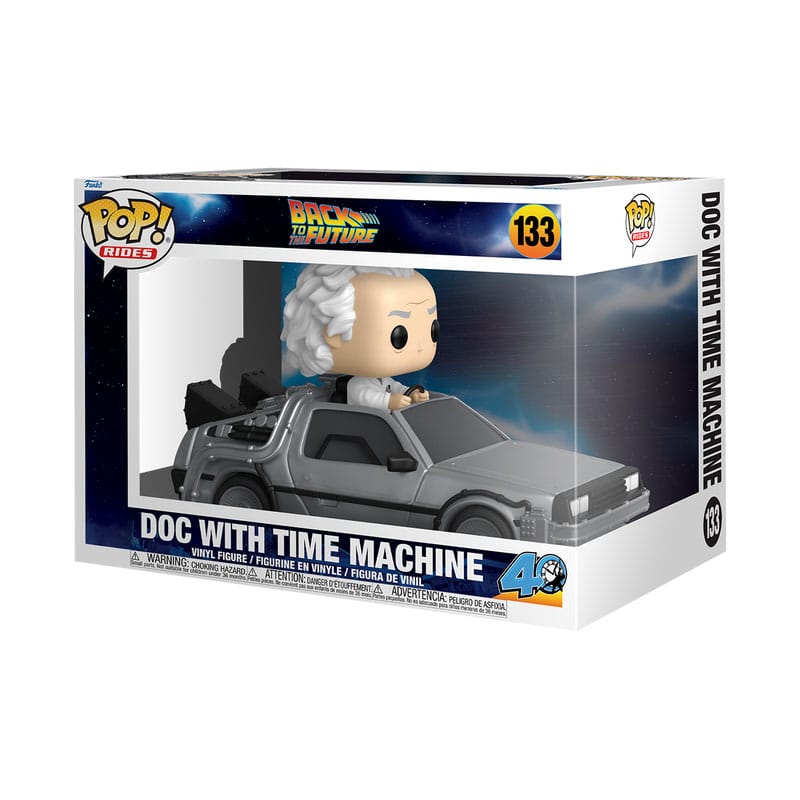 Funko POP! Moment: Back to the Future - Doc with Time Machine #133