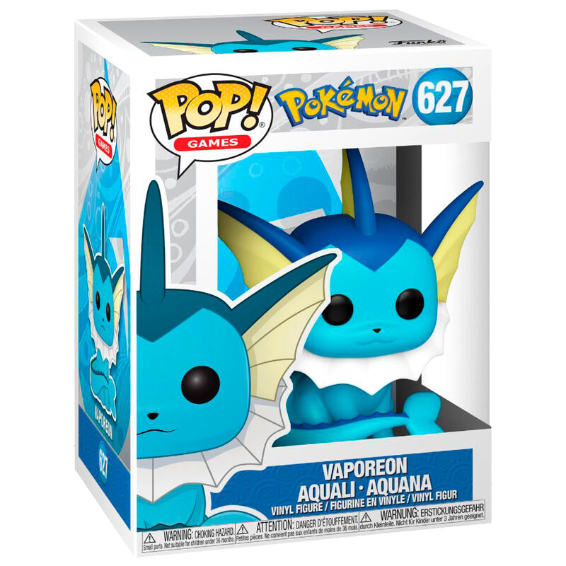 Funko POP! Games: Pokemon - Vaporeon #627