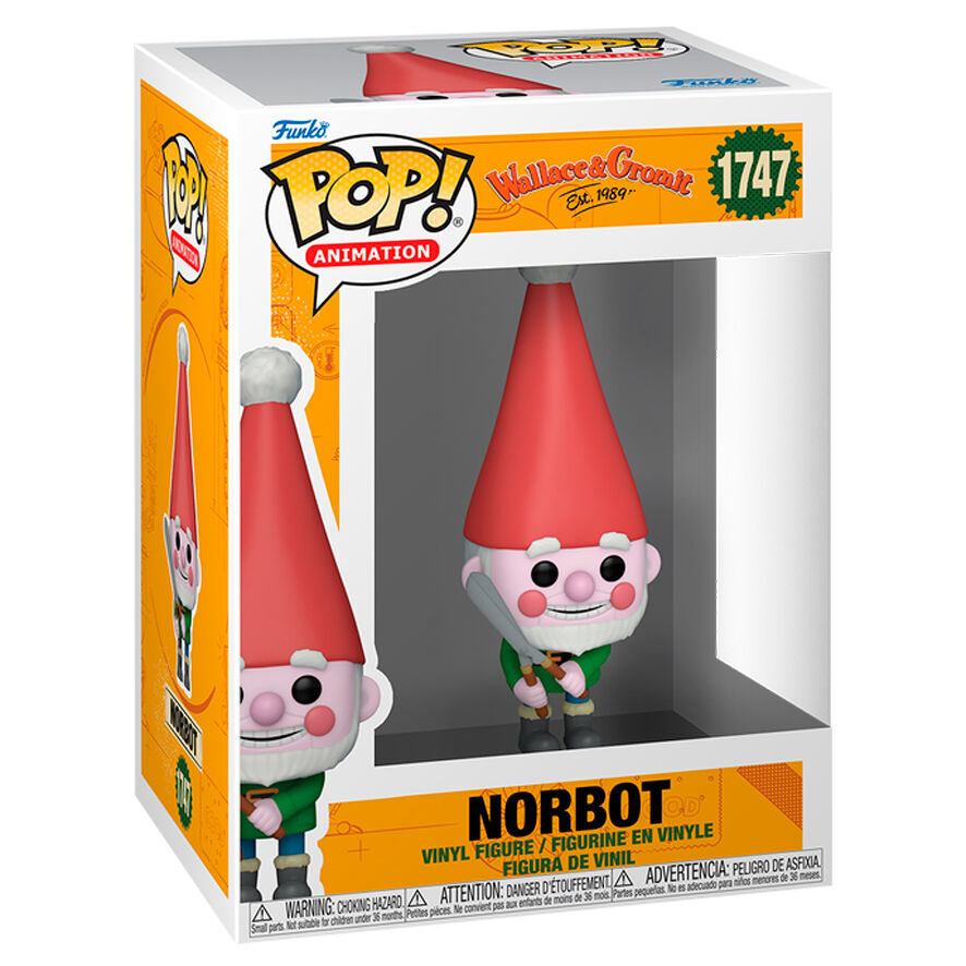 Funko POP! Wallace Gromit Norbot #1747