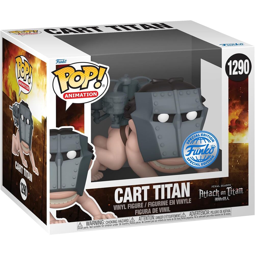 Funko POP! Super: Attack on Titan - Super Cart Titan (Special Edition) #1290