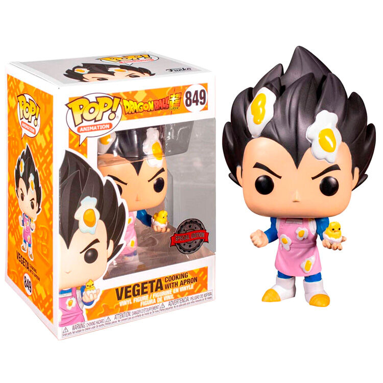 Funko POP! Animation: Dragon Ball - Super Vegeta Cooking with Apron (Special Edition) #849