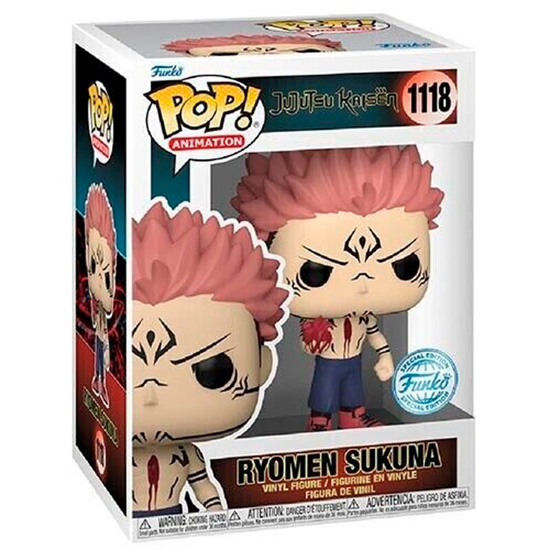 Funko POP! Animation: Jujutsu Kaisen - Ryomen Sukuna (Special Edition) #1118