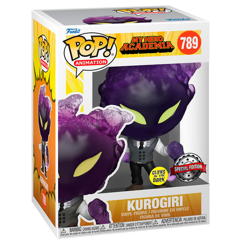 Funko POP! Animation: My Hero Academia - Kurogiri (Glow in the Dark, Special Edition) #789