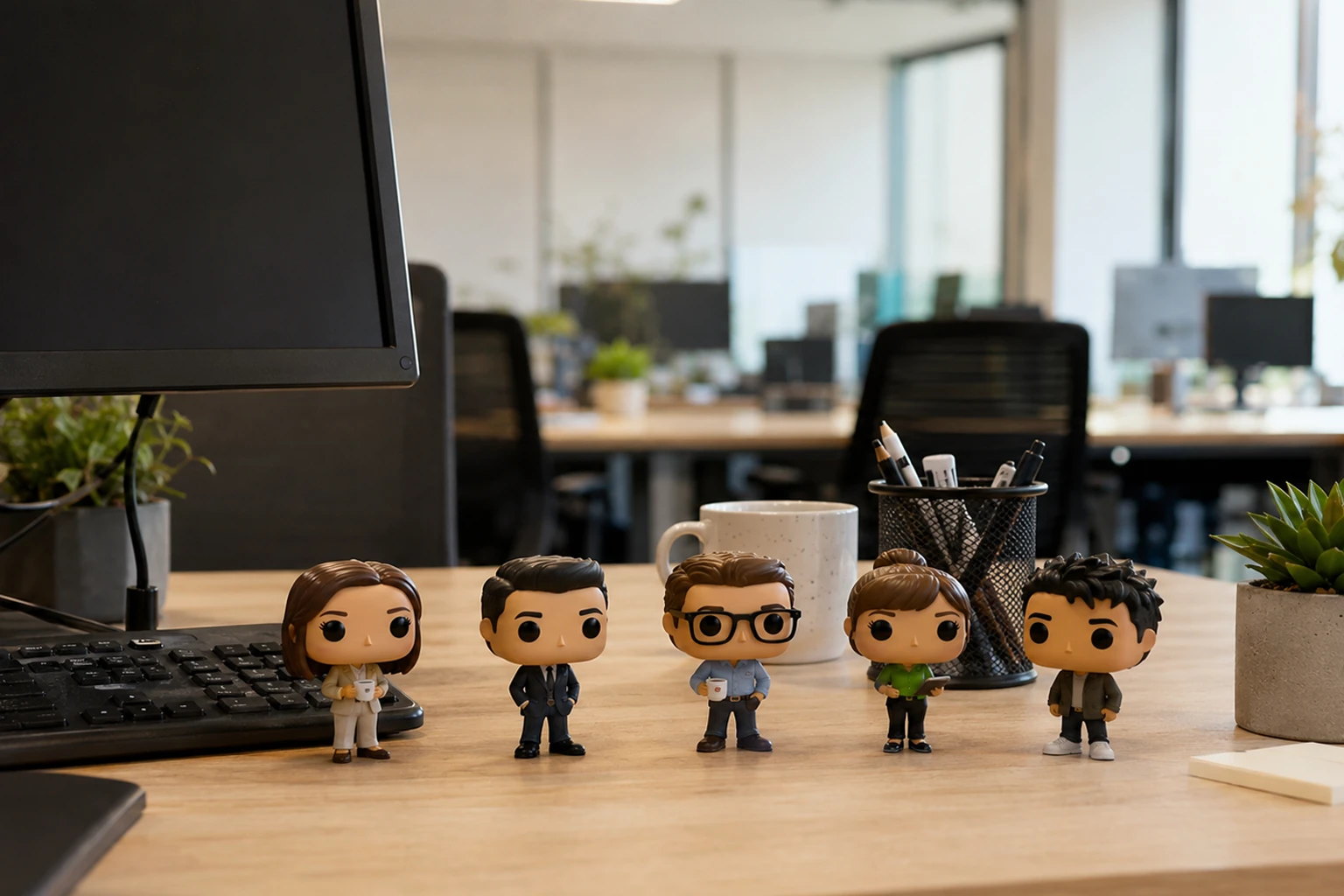 Funko Pop w biurze - jak urządzić kolekcjonerskie stanowisko pracy?
